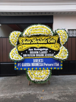 Papan Bunga Duka di Lengkong Gudang